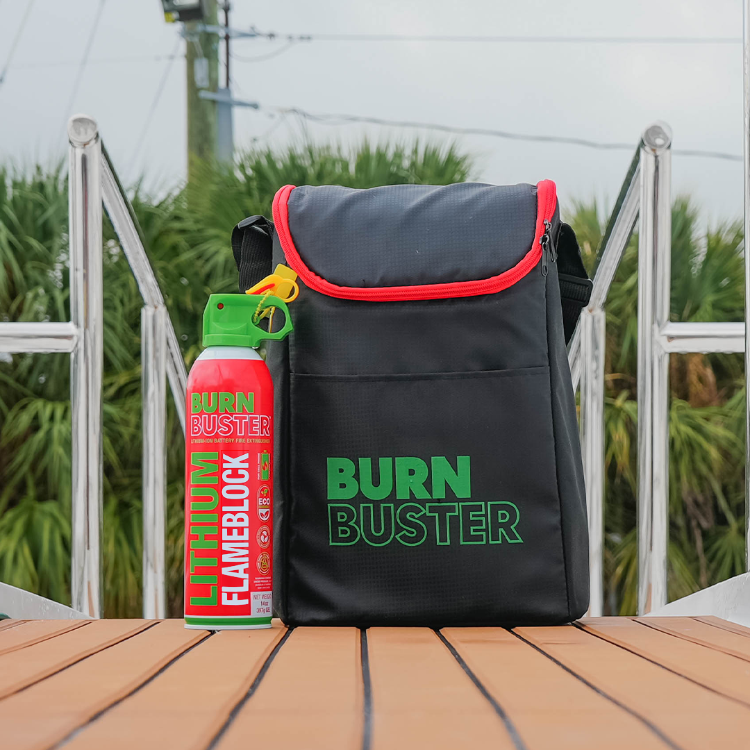 BurnBuster Fire Safety Pack, Complete Fire Protection for Home, Garage & On-the-Go