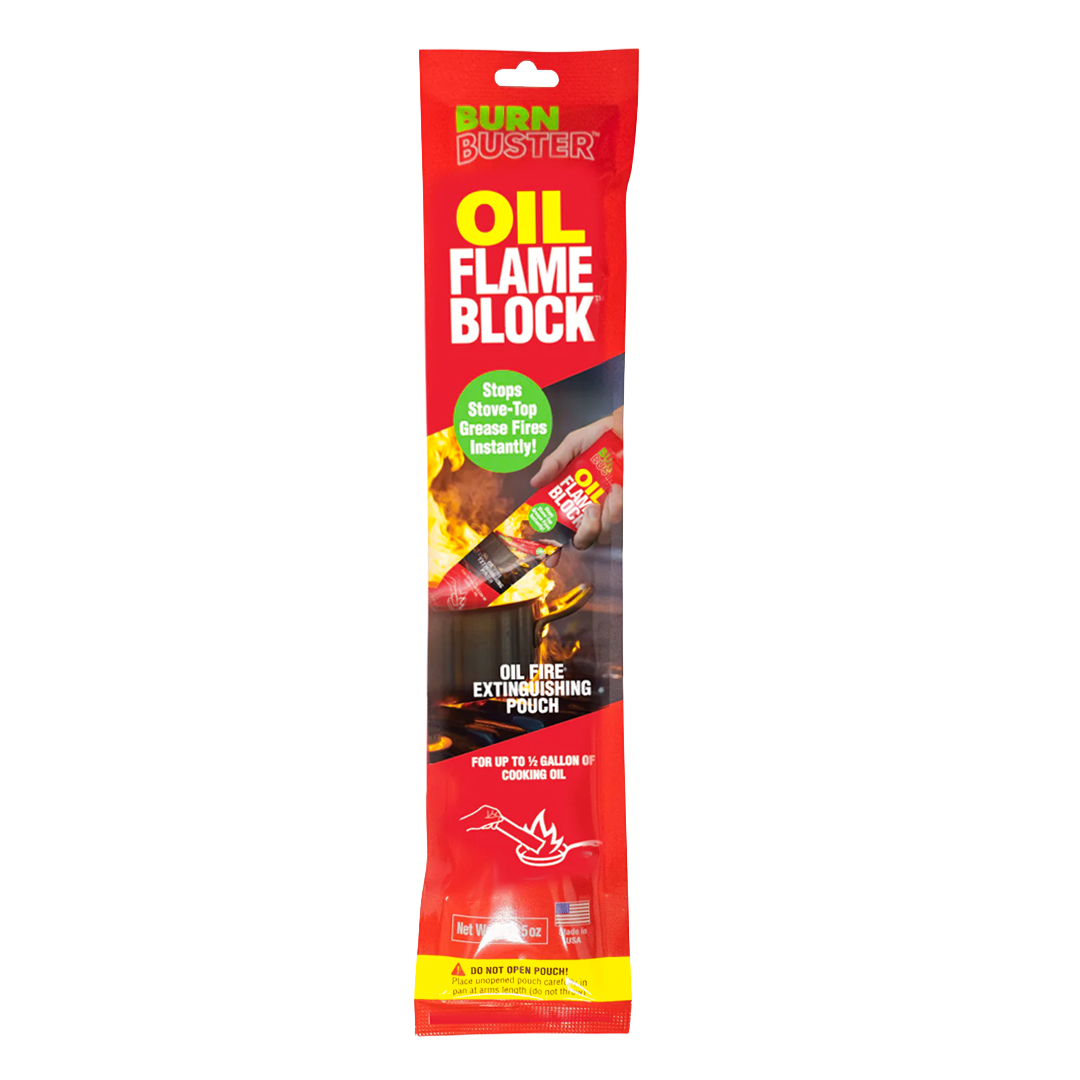 BurnBuster Oil Flame Block Pouches