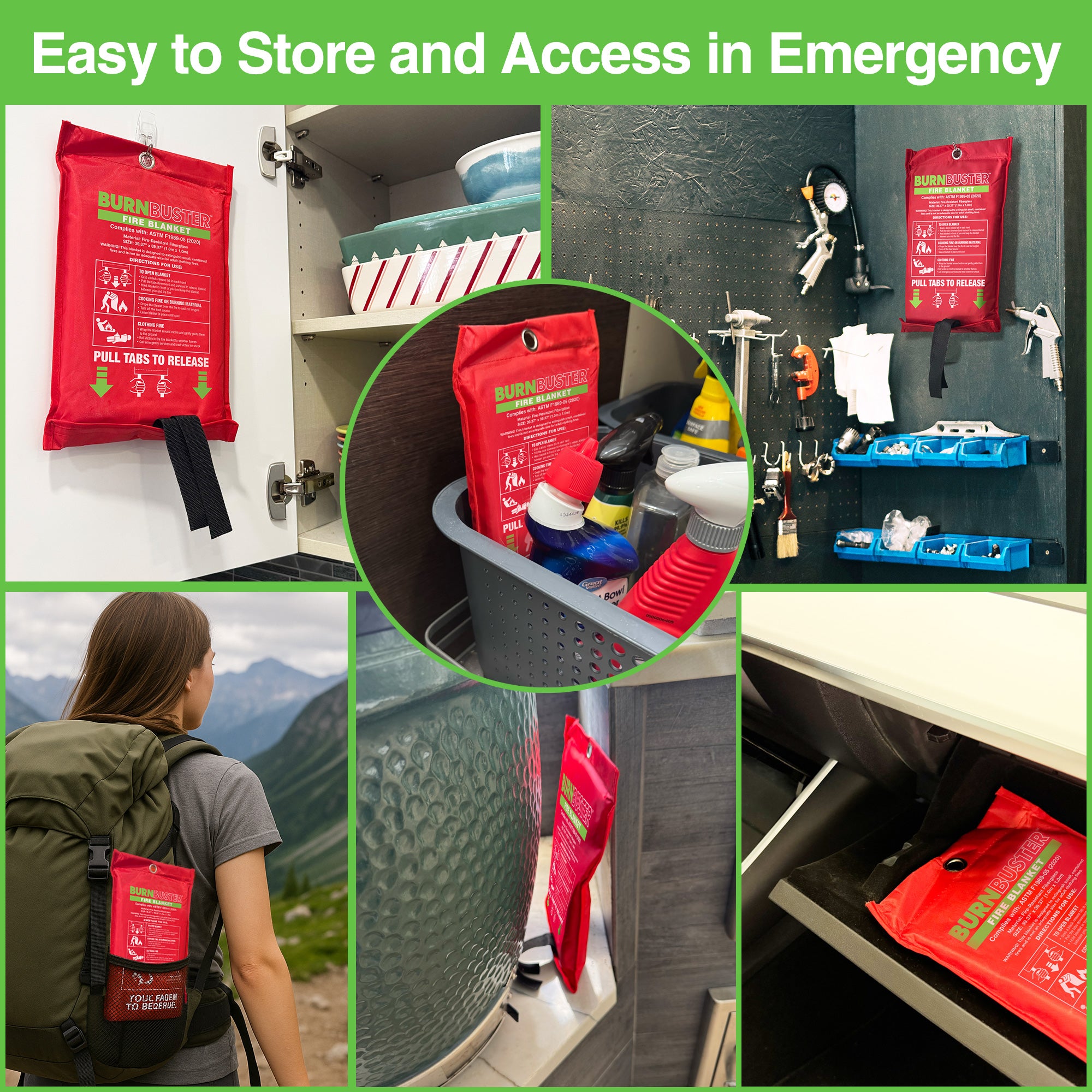 BurnBuster Fire Blanket