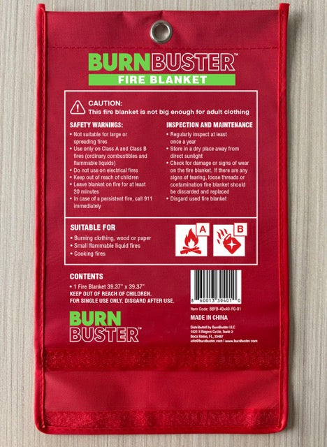 BurnBuster Fire Blanket