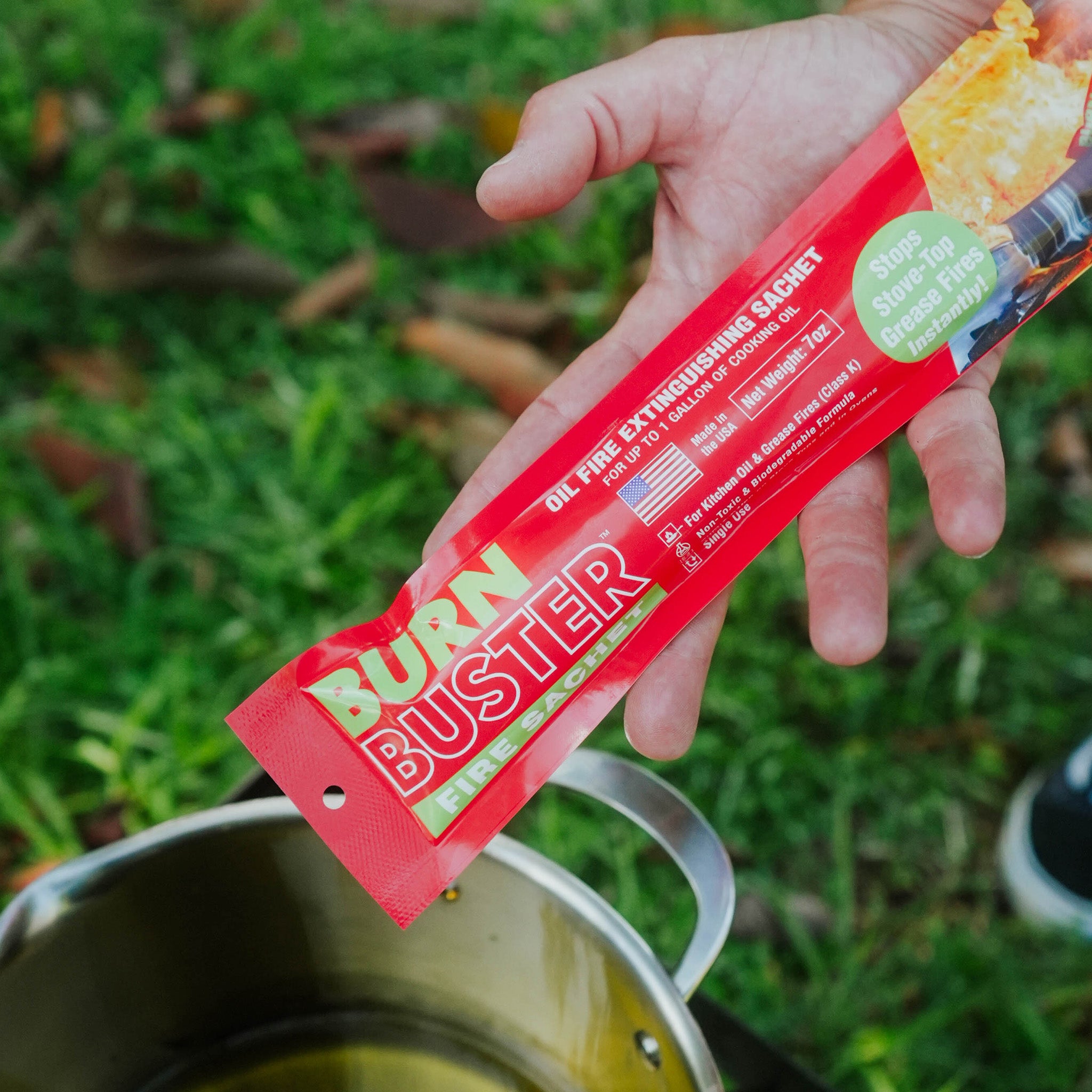 BurnBuster Fire Sachet